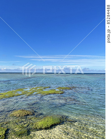 沖縄 浦添西海岸カーミージーの風景 沖縄 浦添西海岸カーミージーの風景 85284488