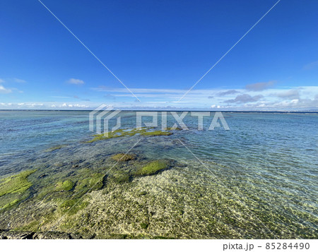 沖縄 浦添西海岸カーミージーの風景 85284490