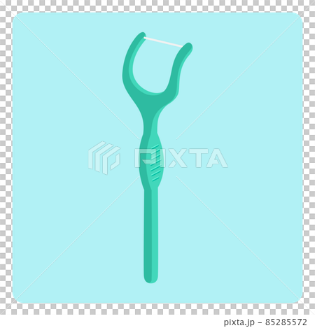 Y字型のデンタルフロスのイラスト Y字型のデンタルフロスのイラスト 85285572