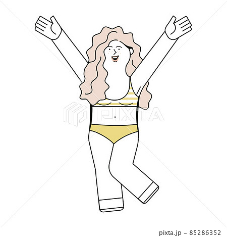 喜ぶ女性 85286352