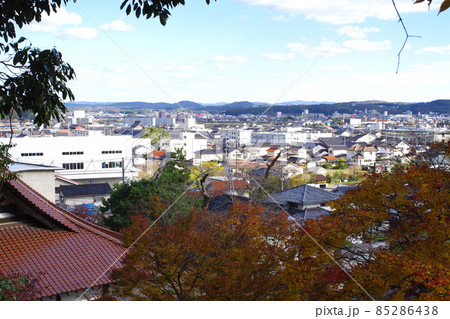 三次市の紅葉の景色 三次市の紅葉の景色 85286438