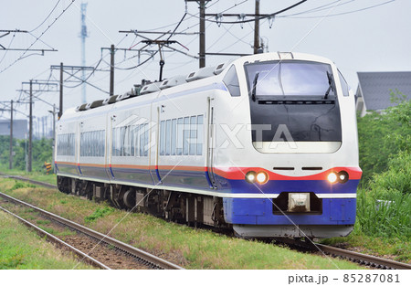 信越本線 帯織-東光寺 JR東日本 E653系1100番台 H-203編成(新潟) しらゆき 信越本線 帯織-東光寺 JR東日本 E653系1100番台 H-203編成(新潟) しらゆき 85287081
