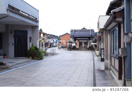 三次市太歳通りのレトロな景色 85287266
