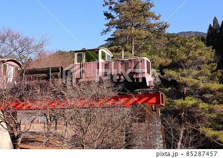 森林鉄道機関車モニュメント(夕森公園) 森林鉄道機関車モニュメント(夕森公園) 85287457