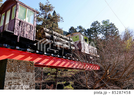 森林鉄道機関車モニュメント（夕森公園） 85287458