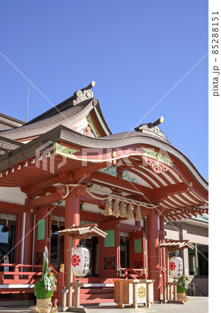 新年前の稲毛浅間神社 新年前の稲毛浅間神社 85288151