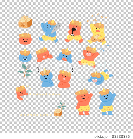 節分鬼セット 節分鬼セット 85288586