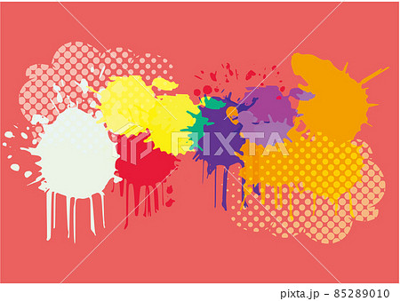 スプレー　滴り　背景 85289010