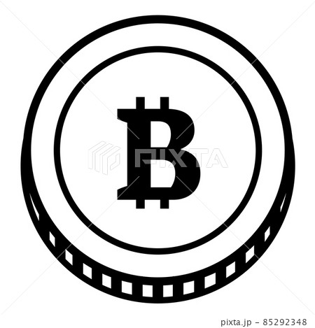 ビットコインのイラスト（ベクター） 85292348