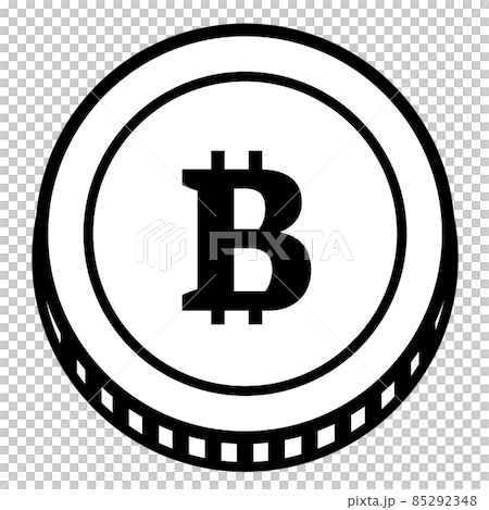 Bitcoin illustration (vector) 85292348