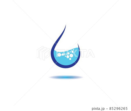 Water drop vector icon 85296265