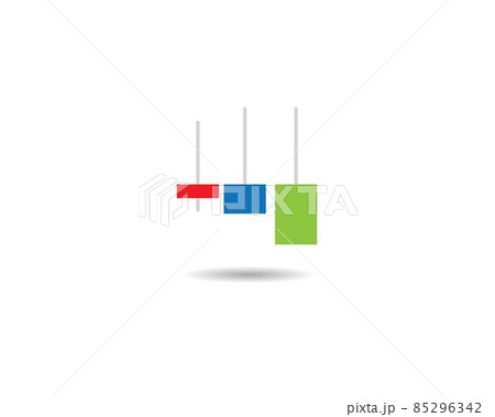 Forex market vector icon 85296342