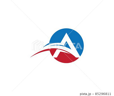Letter a symbol illustration 85296811