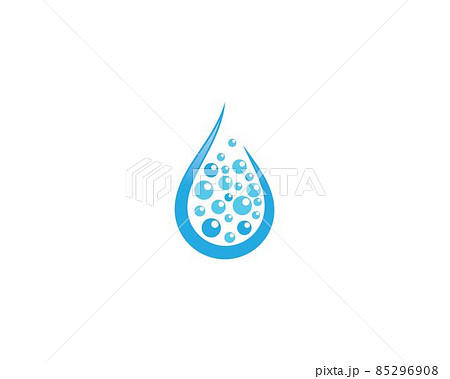 Water drop vector icon 85296908