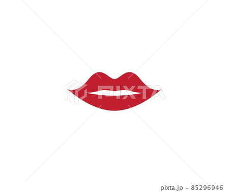Lips symbol illustration 85296946