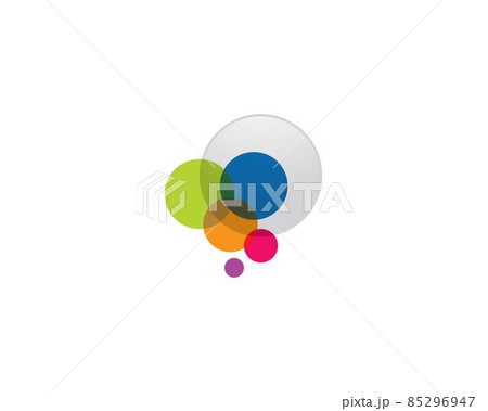 Bubble symbol illustration Bubble symbol illustration 85296947
