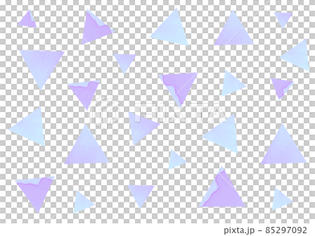 三角形水彩背景 85297092