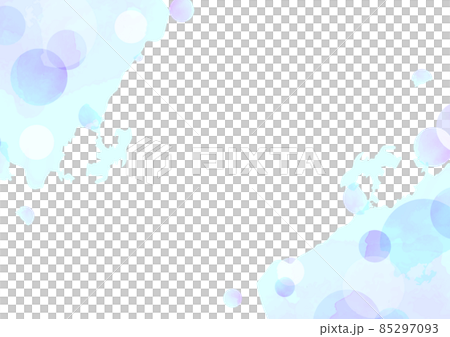 水彩風格的背景材料 85297093