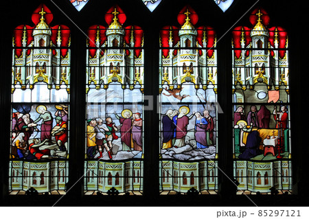 Scenes from the life of St. Genevieve, Saint Etienne du Mont Church, Paris Scenes from the life of St. Genevieve, Saint Etienne du Mont Church, Paris 85297121