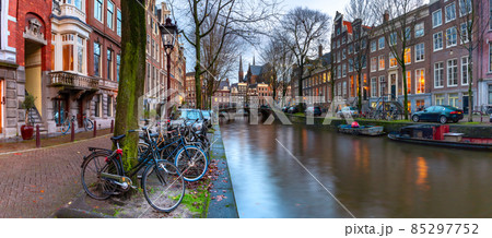 Amsterdam canal Leidsegracht Amsterdam canal Leidsegracht 85297752