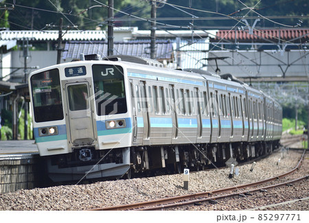 中央本線　上野原　JR東日本　211系　N607編成（長野） 85297771
