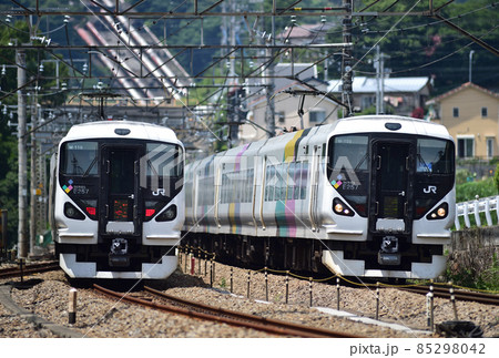 中央本線　四方津－上野原　JR東日本　E257系　M-109編成　M-110編成　あずさ　かいじ 85298042