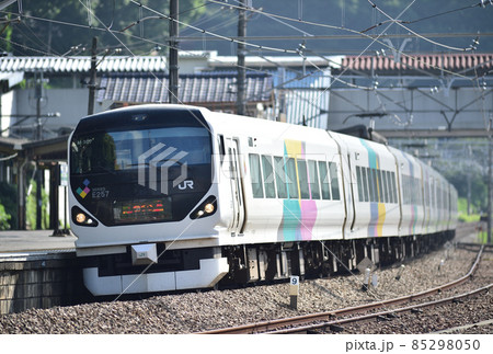 中央本線　上野原　JR東日本　E257系0番台　M-107編成（松本）　あずさ　かいじ 85298050