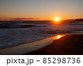 夕日と海 85298736