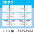 American calendar 2022 in english starts on Sunday 85298988
