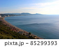 丘の上から眺めるエーゲ海、ロドス島　ギリシャ 85299393
