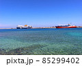 エーゲ海を渡る船、ロドス島　ギリシャ 85299402