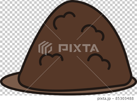 A cute little mountain made of soil 85303488