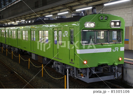 【JR-D】奈良線103系（2020年12月：検査明けピカピカの姿） 85305106