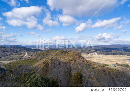 笠松山の山頂から見た善防山（加西アルプス） 85306702