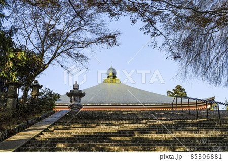 比叡山延暦寺 参道、阿弥陀堂への石段より 比叡山延暦寺 参道、阿弥陀堂への石段より 85306881