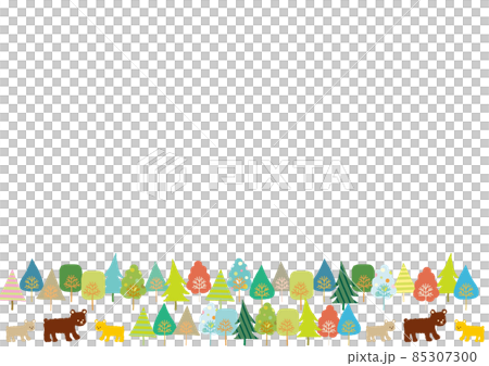 北欧風　森のくまさんフレーム（下） 85307300