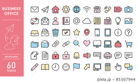 ビジネスのアイコンセット 85307944