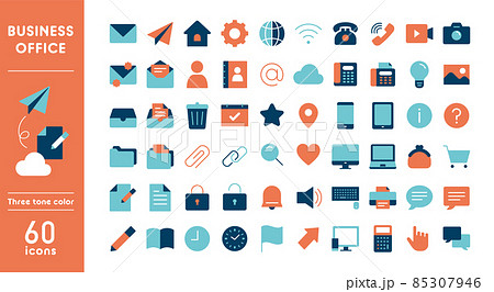 ビジネスのアイコンセット 85307946