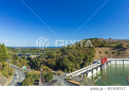 茨城県日立市　十王ダム 85308557