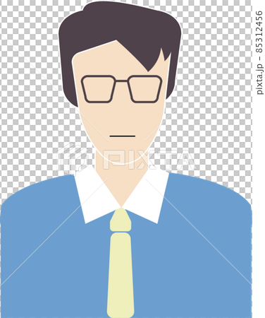 真顔の男性 85312456