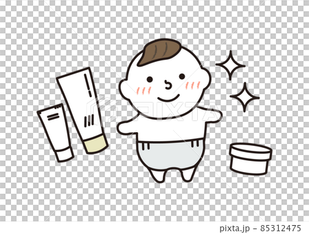 Baby to take care of skin 85312475