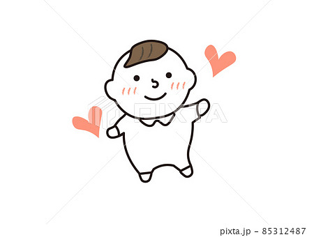 元気な赤ちゃん 85312487