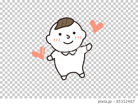 元気な赤ちゃん 85312487
