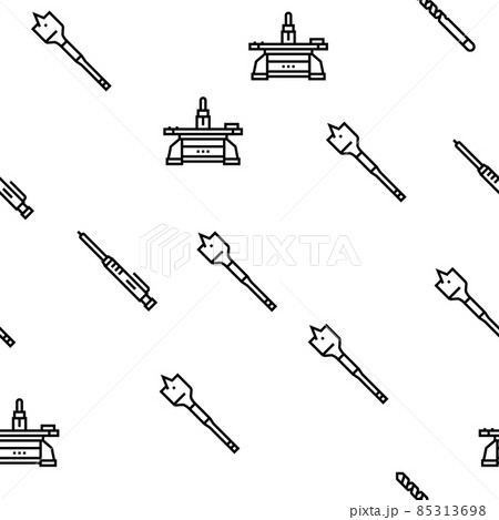 Carpenter Tool And Accessory Vector Seamless Pattern Carpenter Tool And Accessory Vector Seamless Pattern 85313698