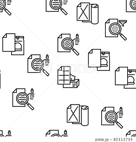 Paper List For Printing Poster Vector Seamless Pattern Paper List For Printing Poster Vector Seamless Pattern 85313734