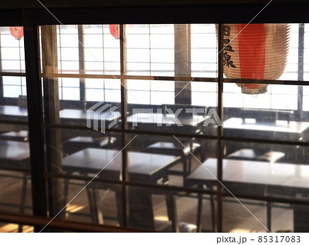 温泉　温泉地　観光　遊船　屋形船 85317083