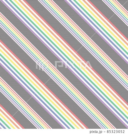 Rainbow Diagonal Plaid Tartan textured Seamless Pattern Design Rainbow Diagonal Plaid Tartan textured Seamless Pattern Design 85323052