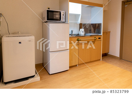 サービス付き高齢者向け住宅のワンルームマンションのキッチン部分 サービス付き高齢者向け住宅のワンルームマンションのキッチン部分 85323799