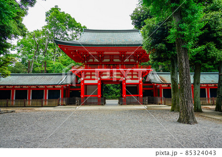 楼門 井草八幡宮（東京都杉並区） 85324043