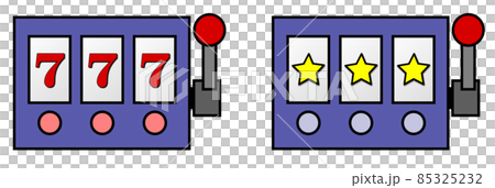 在賭博老虎機上大受歡迎的幸運插圖 在賭博老虎機上大受歡迎的幸運插圖 85325232